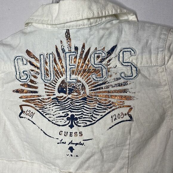 Guess Lightweight Boy’s Denim Jacket. Size 24 Months. - Picture 6 of 10